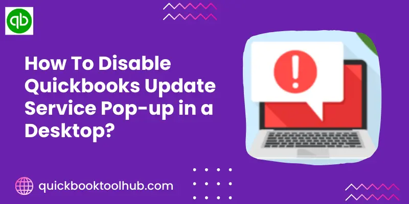 quickbooks update service pop up