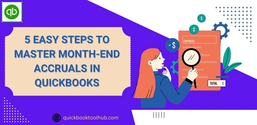 Month-End Accruals in QuickBooks