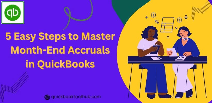 Month-End Accruals in QuickBooks
