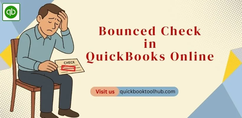Bounced Check in QuickBooks Online Image