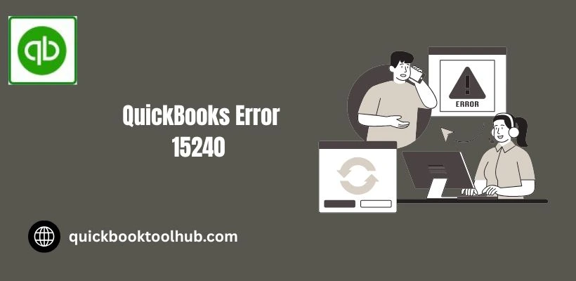 QuickBooks Error 15240