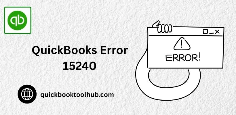 QuickBooks Error 15240