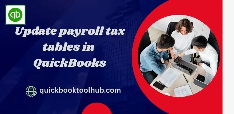 Update Payroll Tax Table image