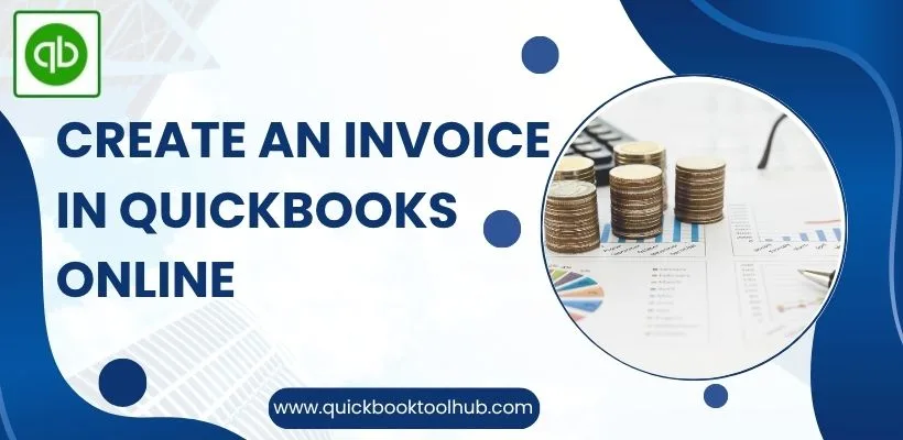 Create an Invoice in QuickBooks Online Img